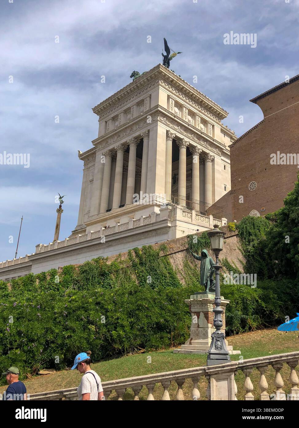 Viktor Emanuel II. Denkmal in Rom Stockfoto