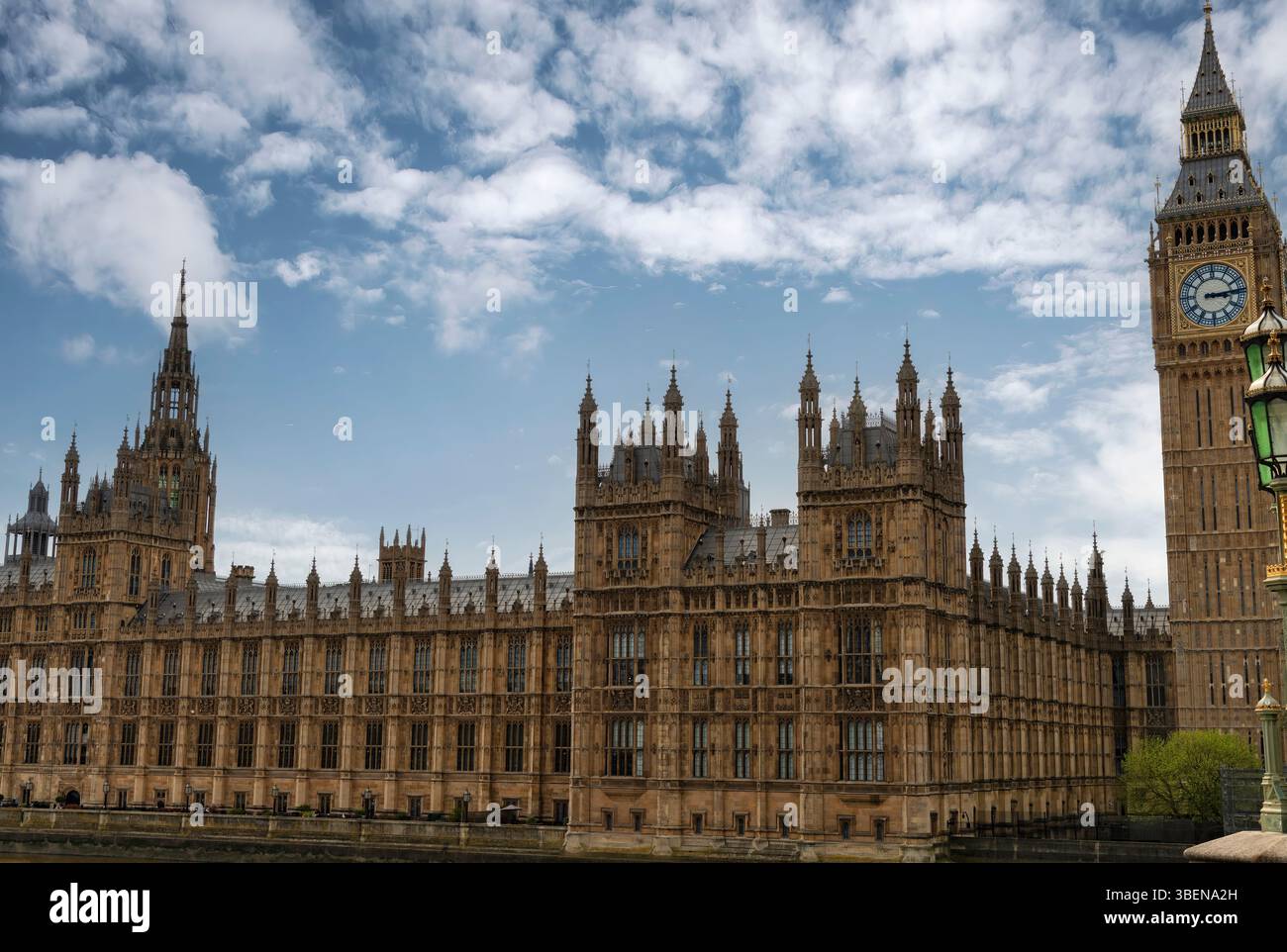 House of Parliament und Big Ben an der Themse, London, England, Großbritannien Stockfoto