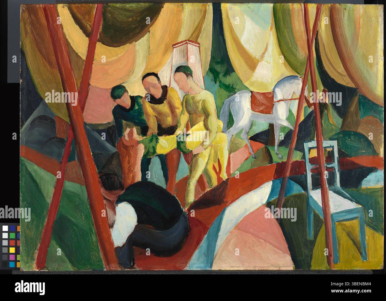 MACKE, August Circo, 1913 656 (1988.21) Stockfoto