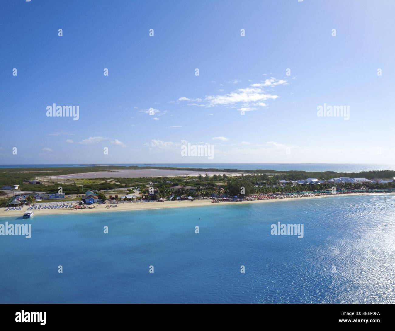 Schöne Aussicht auf eine Bucht in florida Stockfoto