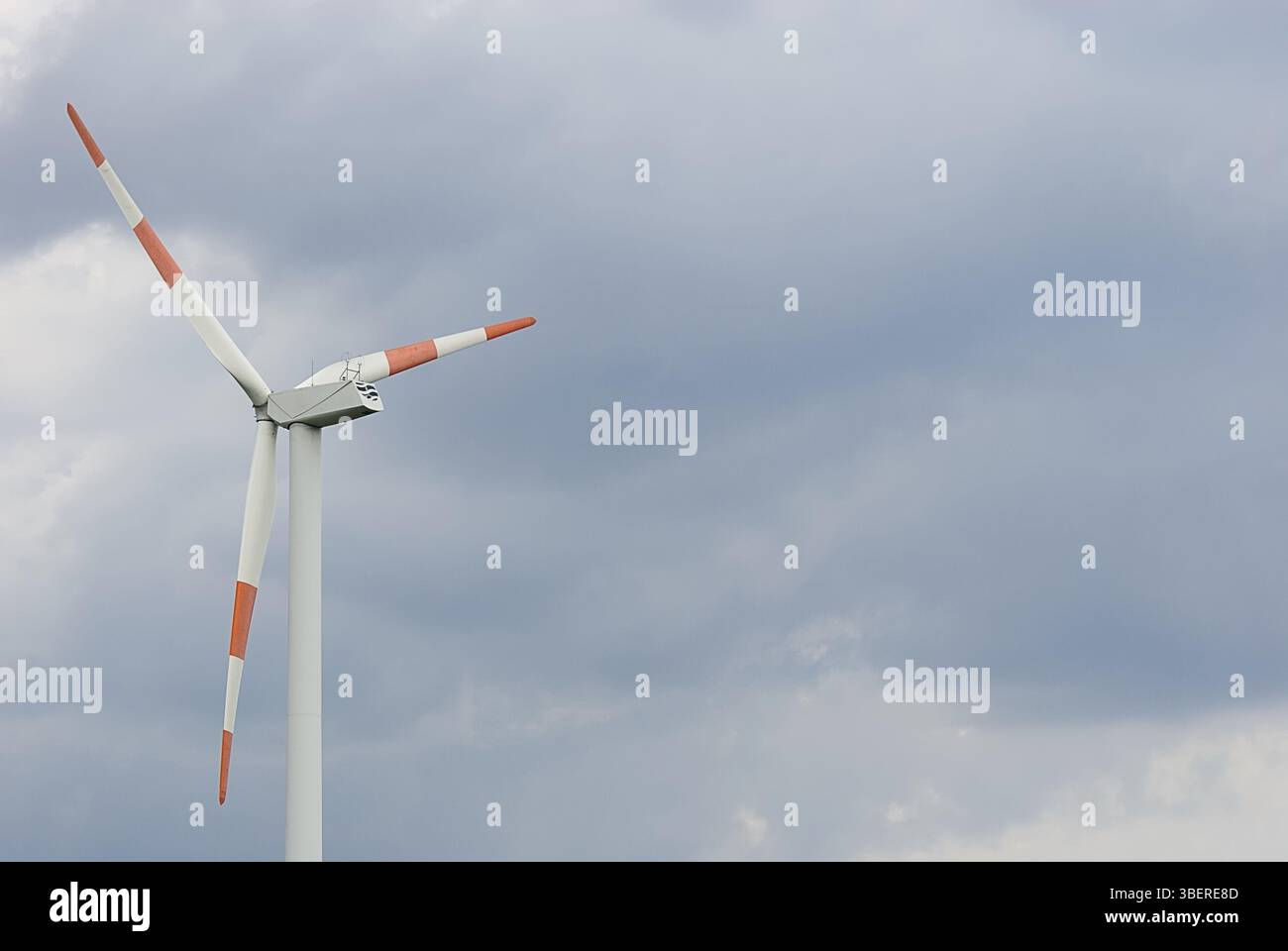 Windkraftanlagen Stockfoto