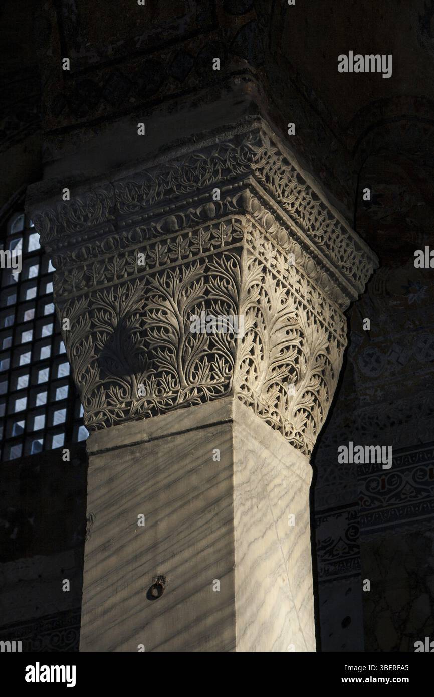 TÜRKEI SAEULE DES ABENDS UND MORGEN LANDEN ISTANBUL Stockfoto