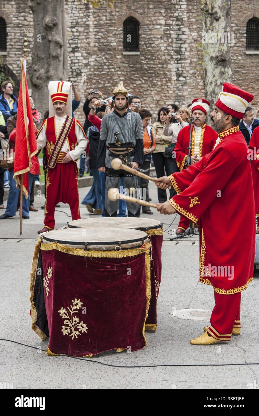Die Türkei DAS GROSSE TROMMELS istanbul Stockfoto
