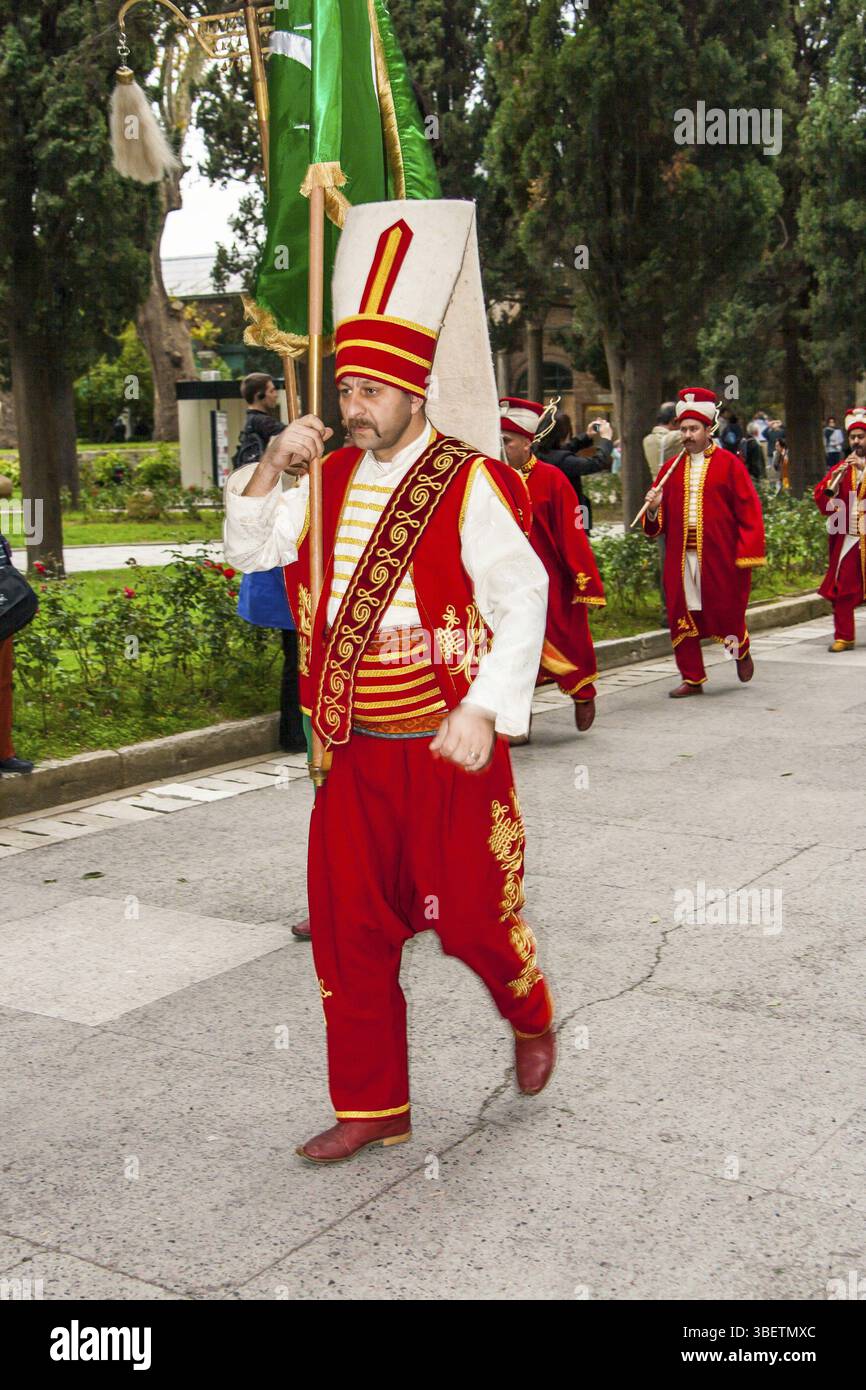 Türkei der marsch der Janitscharen istanbul Stockfoto