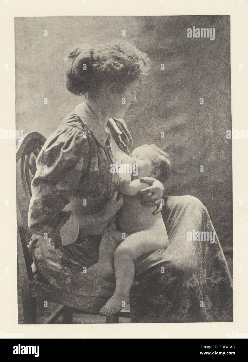 Fillon & Heuse, Goldie, A., Madone Moderne, Foto, fotos, Höhe mm, Breite mm, Fotograf, 1896 - 1896, viertes Viertel 19. Jahrhundert, Heliogravure, Drucker Stockfoto