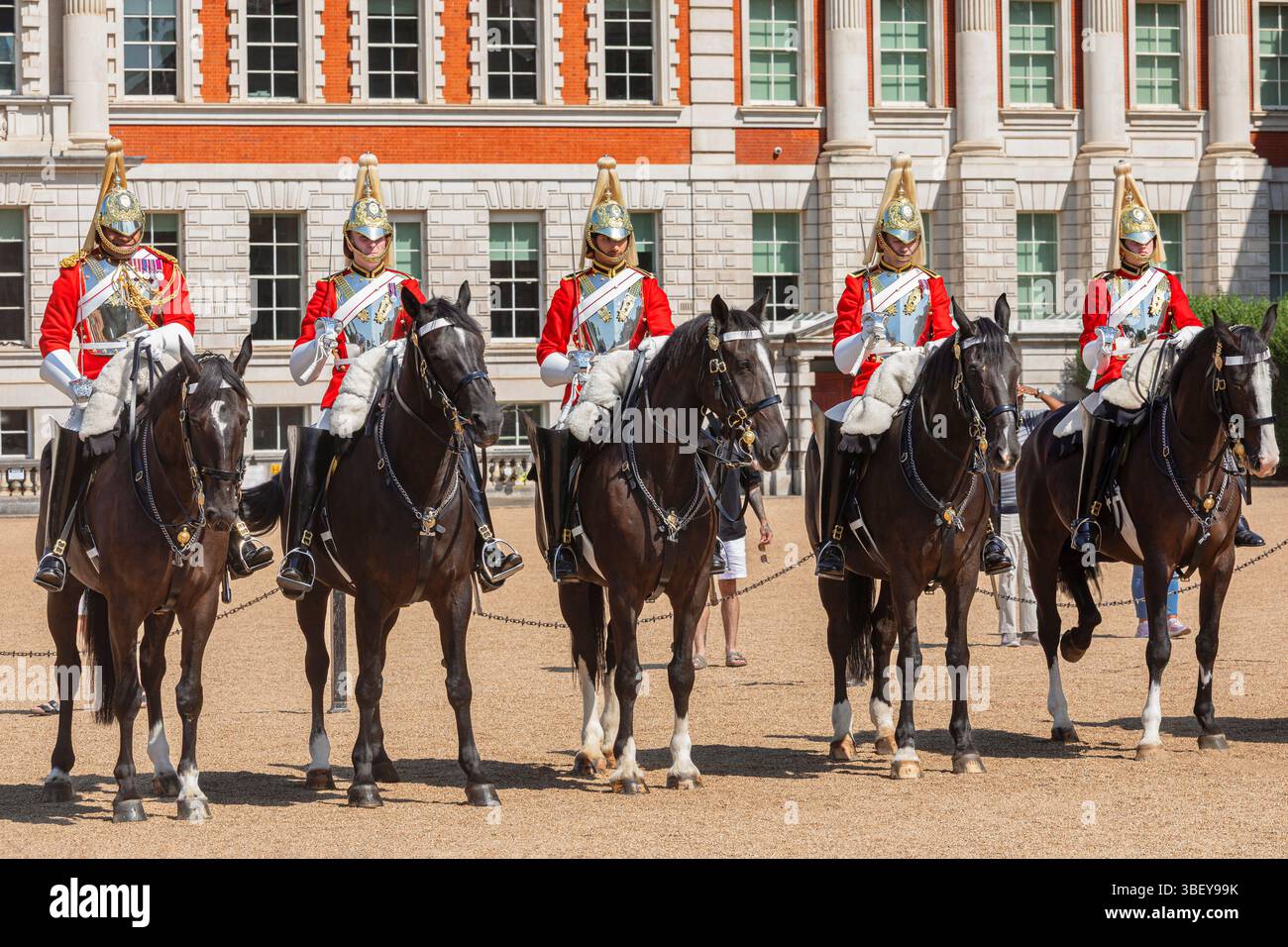 Changing the Guard, Horse Guards Parade, City of Westminster, London, England, Stockfoto