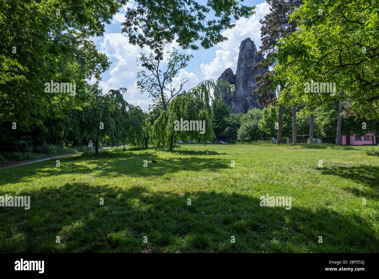 Bois de Vincennes, der größte öffentliche Park der Stadt, Paris, Frankreich Stockfoto
