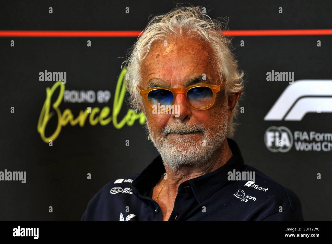 Barcelona, Spanien. 30. Mai 2025. Flavio Briatore (ITA) Alpine F1 Team Executive Advisor in der FIA Pressekonferenz. Formel-1-Weltmeisterschaft 30.05.2025, Rd 9, Grand Prix Von Spanien, Barcelona, Spanien, Übungstag. Quelle: James Moy/Alamy Live News Stockfoto