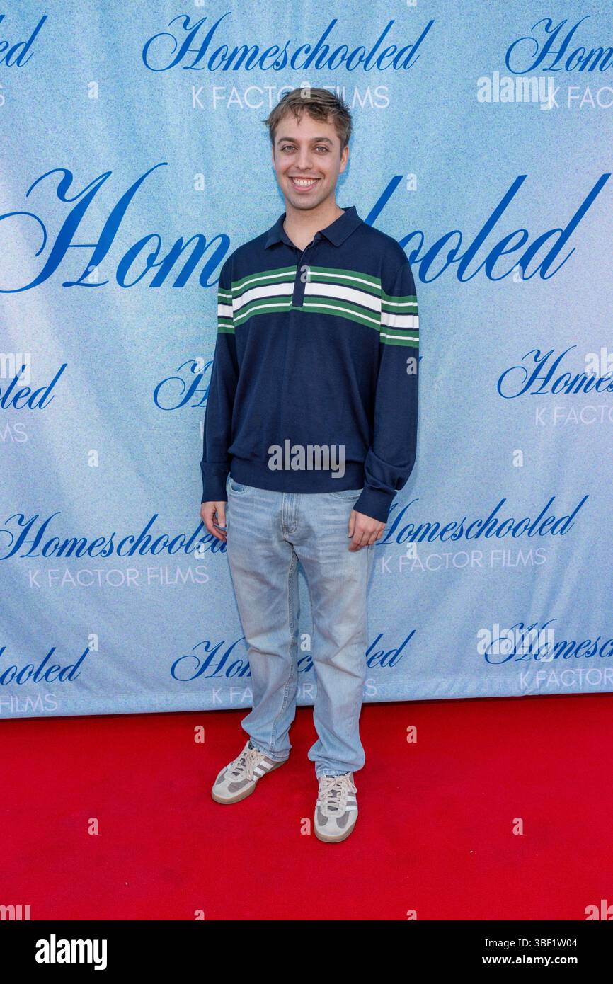 Los Angeles, USA. Mai 2025. Schauspieler Gray Fagan besucht die Premiere von Homeschooled in Los Angeles im Laemmle Royal, Los Angeles, CA, 29. Mai 2025 Credit: Eugene Powers/Alamy Live News Stockfoto
