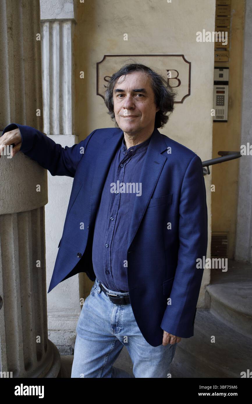 Porträt von Mircea Cartarescu 18/05/2025 ©Basso Cannarsa/opale.Photo Stockfoto