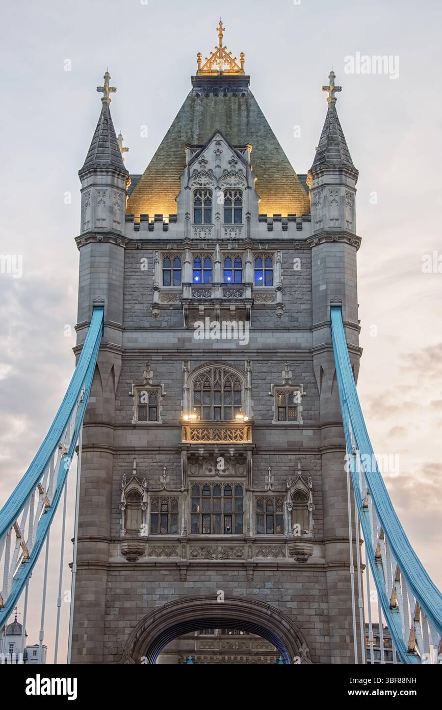 Tower Bridge in London City Stockfoto