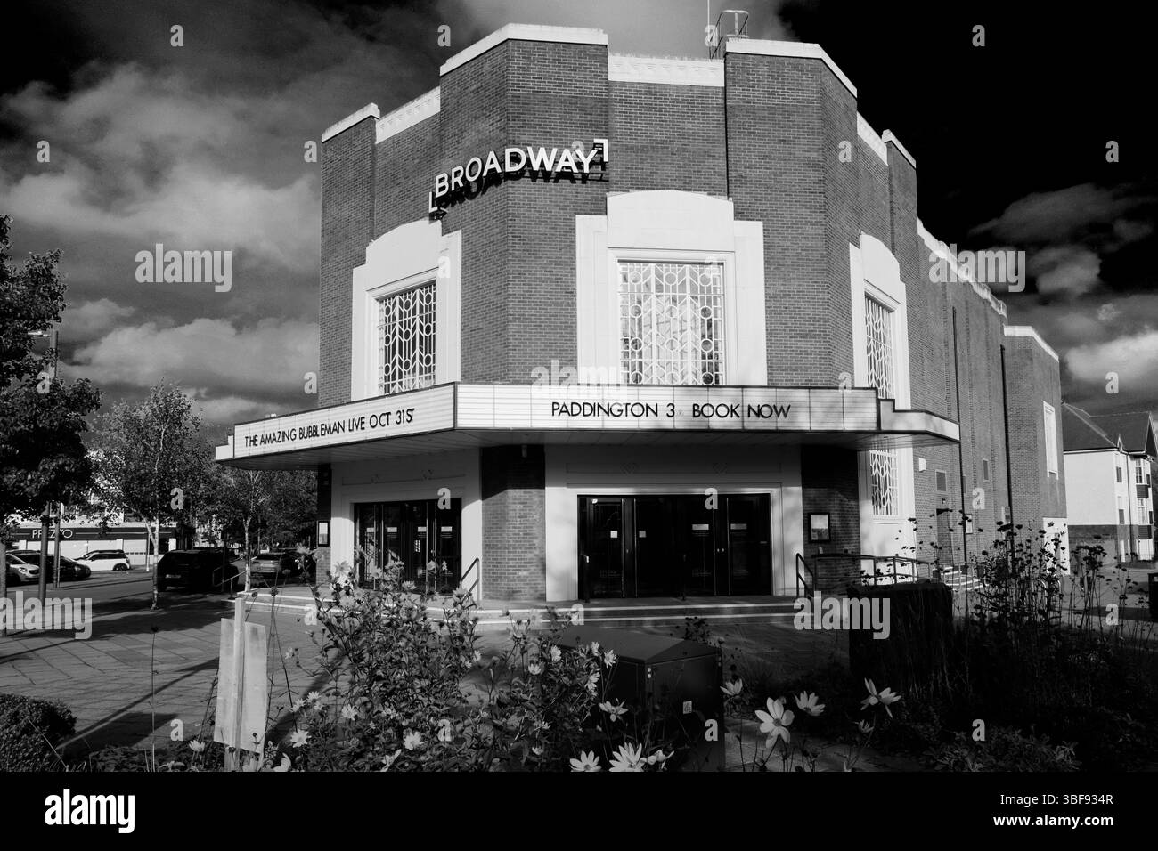 Broadway Cinema and Theatre, Broadway Gardens, Letchworth Garden City, Hertfordshire, England, UK Stockfoto