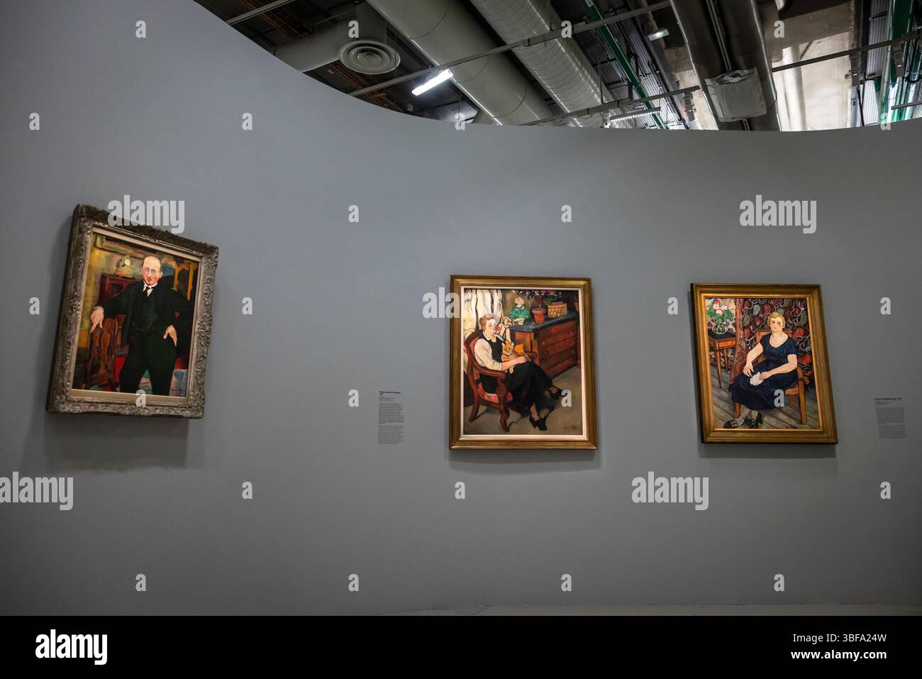 Retrospektive zum Werk von Suzanne Valadon. Nationalmuseum für Moderne Kunst, Centre Pompidou, Paris, Frankreich Stockfoto
