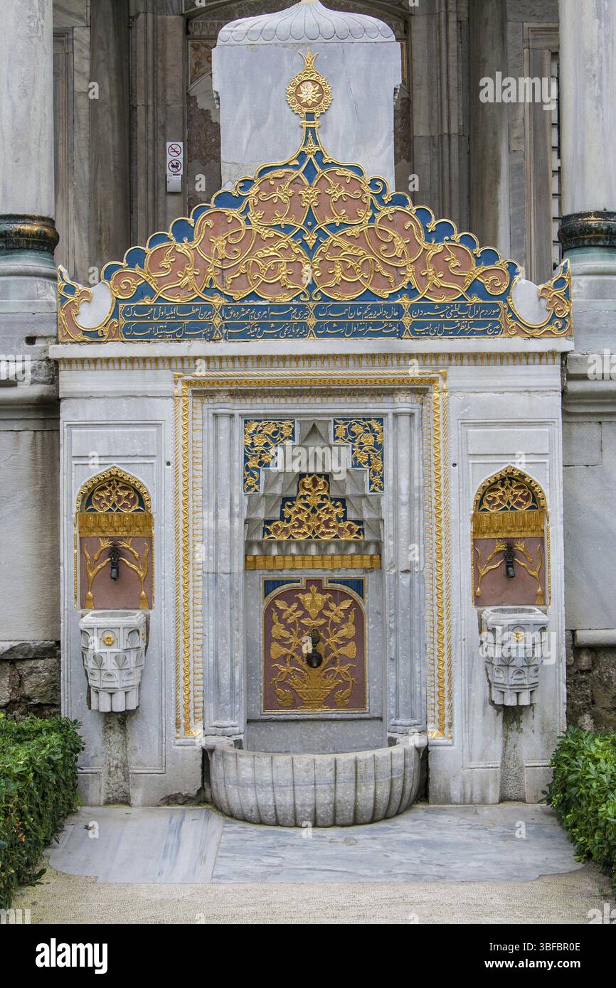 Truthahn WASSER, DIE QUELLE DES LEBENS istanbul Stockfoto
