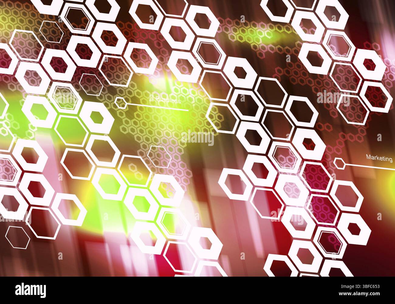 Digitalen Hintergrundbild präsentiert moderne Business-Konzepte Stockfoto