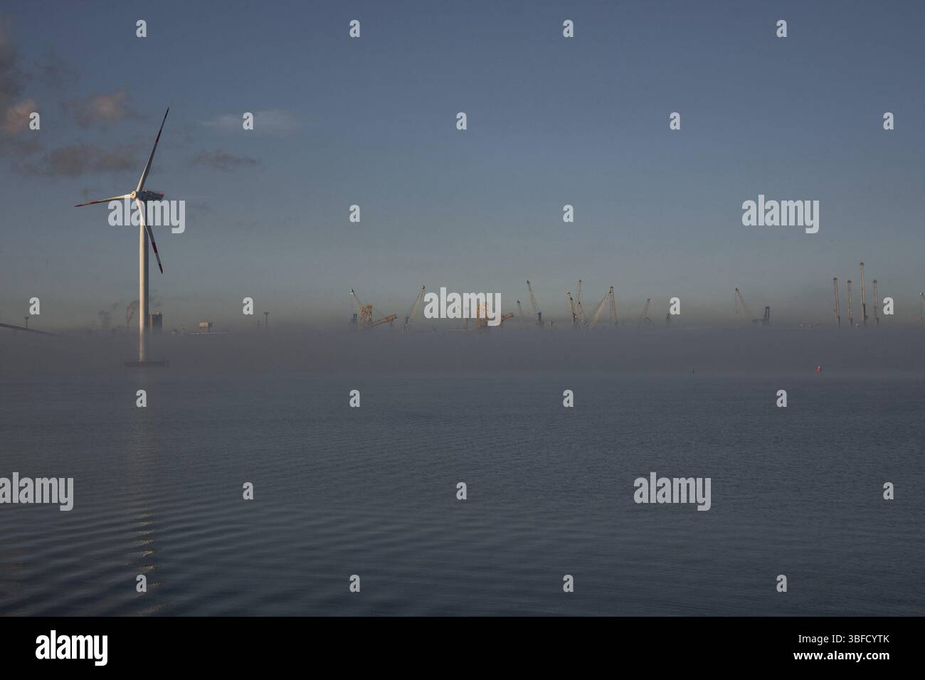Windenergie Stockfoto
