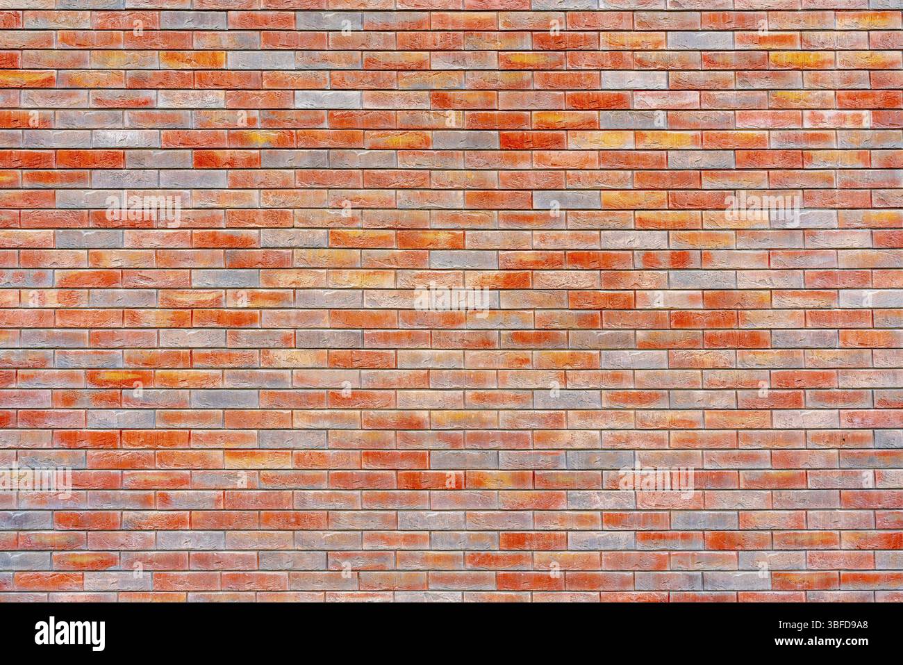 Rote Ziegelwand. Inneneinrichtung im Loft. Architektonischer Hintergrund Stockfoto