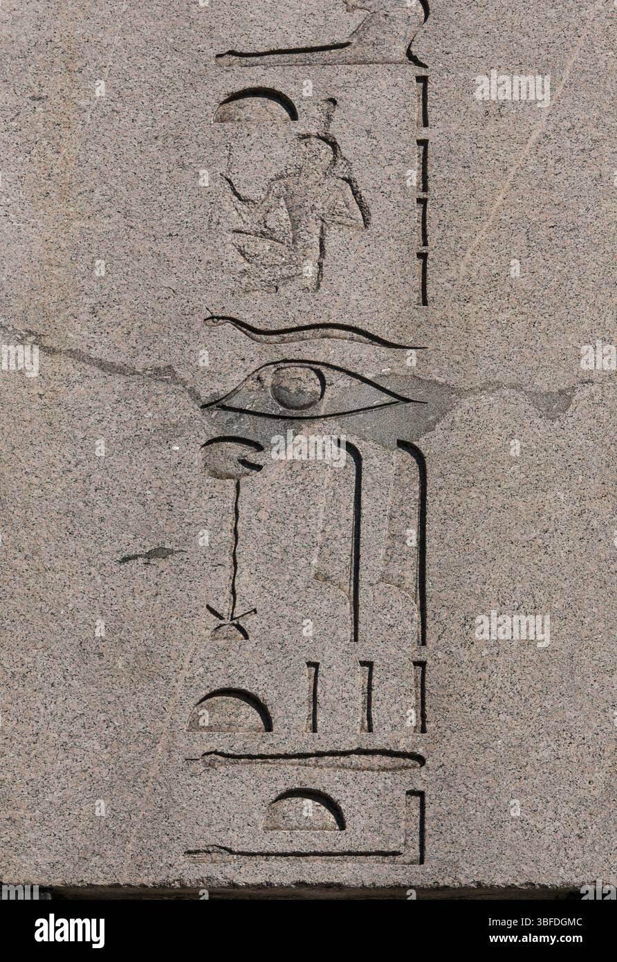 Türkei THEODOSIUS-OBELISK bzw. TUTMOSIS-OBELISK (DETAIL) Stockfoto