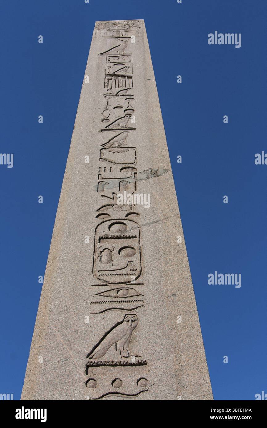 Türkei THEODOSIUS-OBELISK bzw. TUTMOSIS-OBELISK istanbul Stockfoto