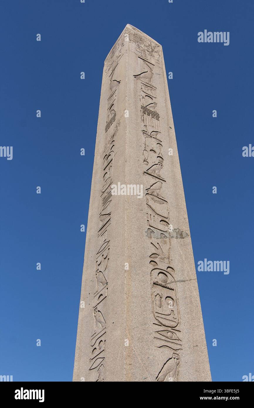 Türkei THEODOSIUS-OBELISK bzw. TUTMOSIS-OBELISK istanbul Stockfoto