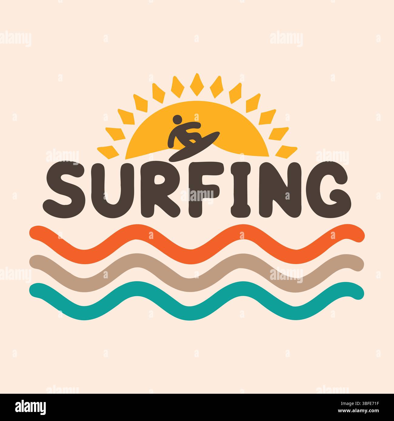 Sommer-Logo-Vektor-Sammlung – tropische Strandabzeichen, Sonnenuntergang Embleme, Urlaubs-Icons, Palmengrafiken, Sonnen- und Reiseillustrationen, Urlaubs-Typog Stock Vektor