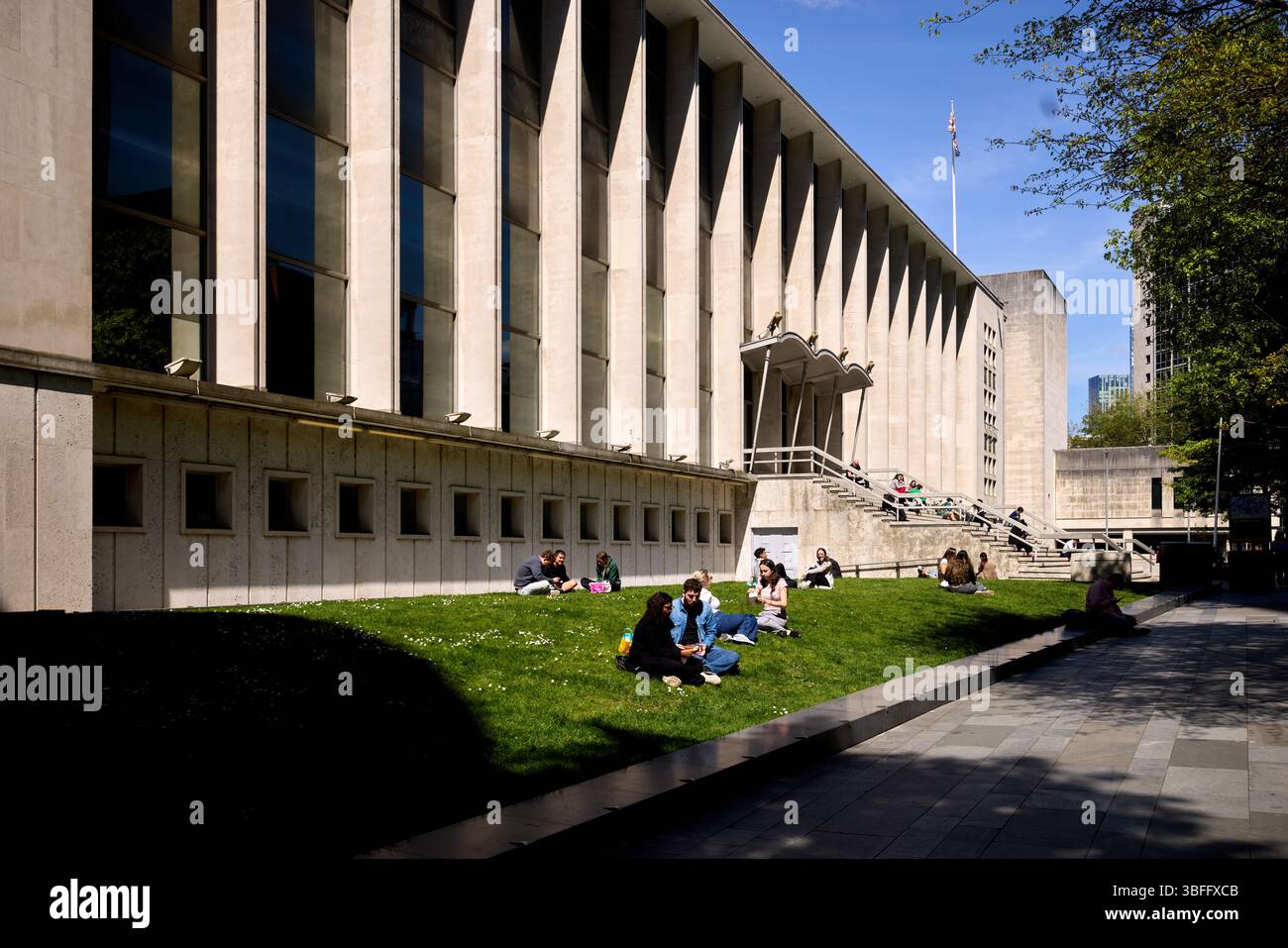 Stadtzentrum von Manchester, Manchester Crown Court (Crown Square) Stockfoto