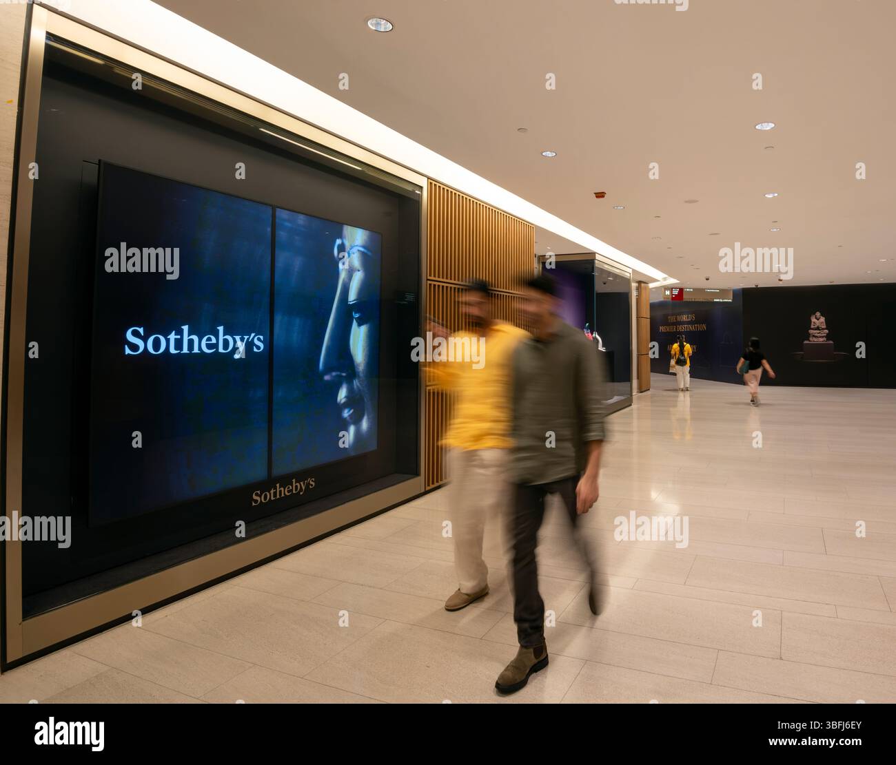 Sothebys, Hongkong, China. Stockfoto