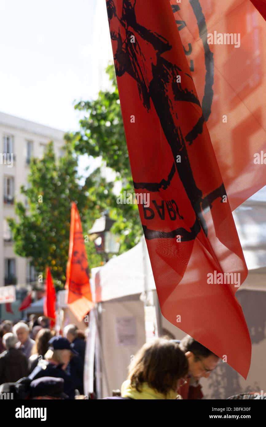Gemeinschaftsflaggen Stockfoto