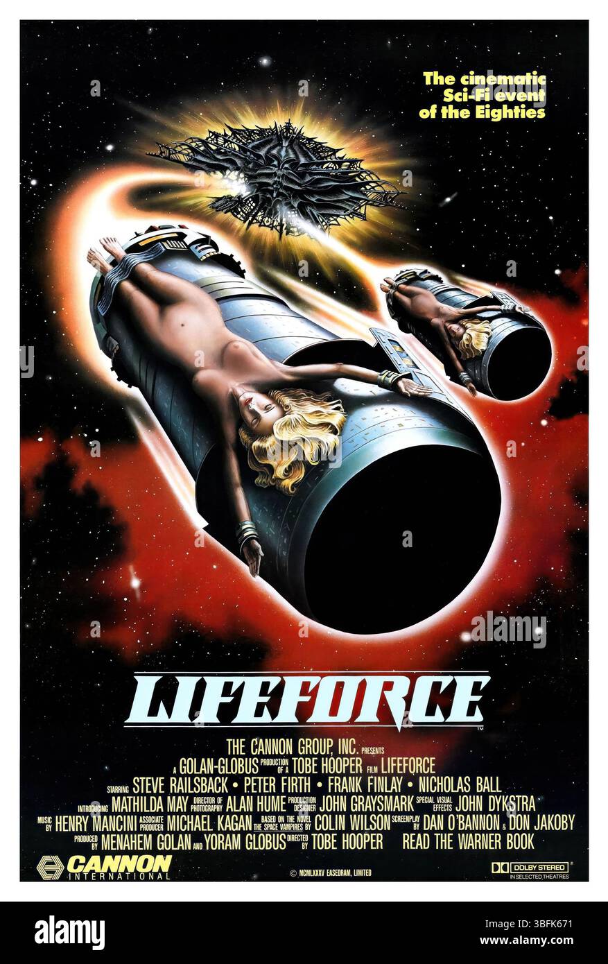 LIFEFORCE (1985), Regie führte TOBE HOOPER. Quelle: CANNON FILMS / Album Stockfoto