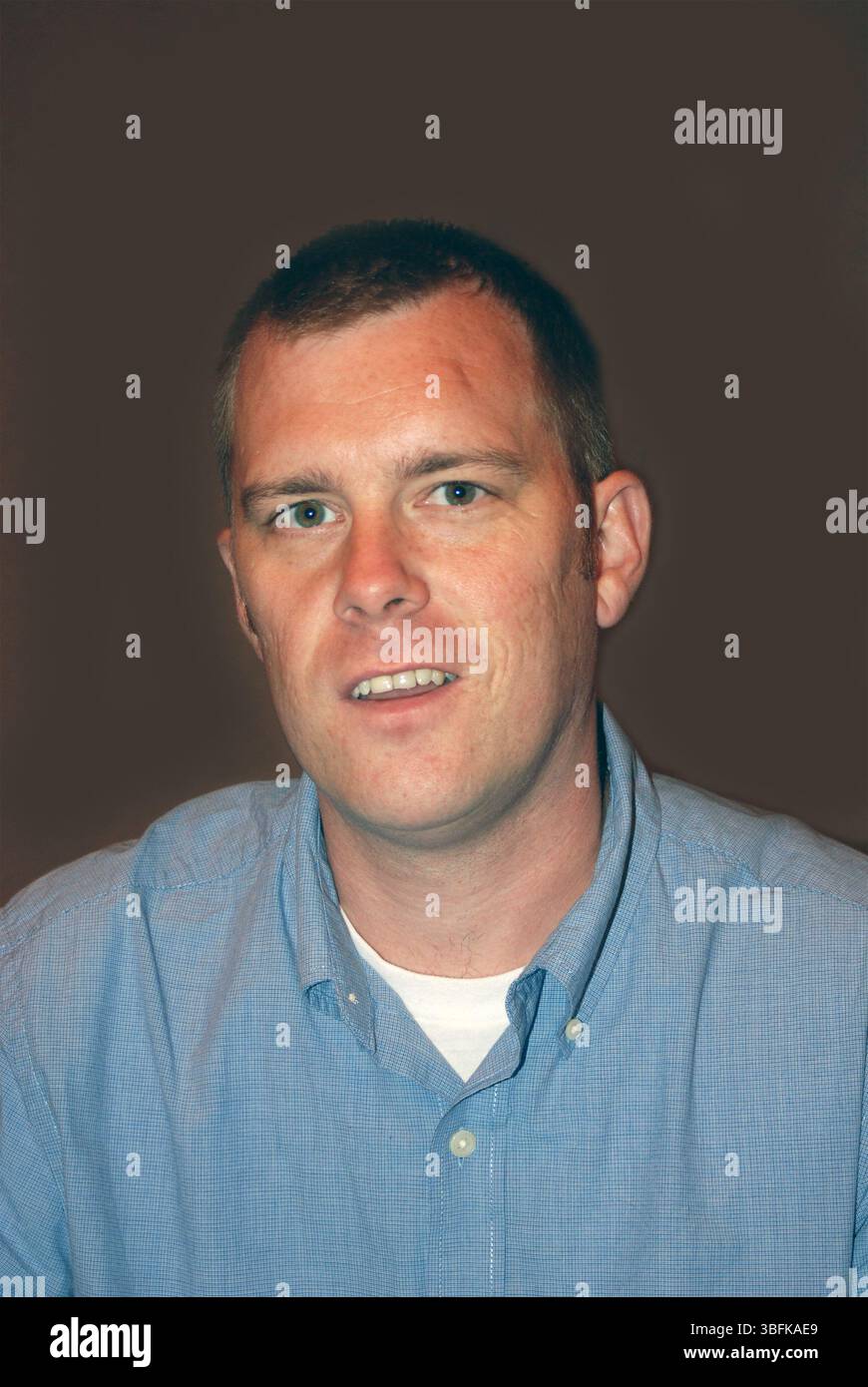 Kinderschauspieler Christoper Henn. Christophers Schwester Carrie spielte Newt im Film Aliens. Christopher spielte ihren Film Bruder im Regisseurschnitt. Stockfoto