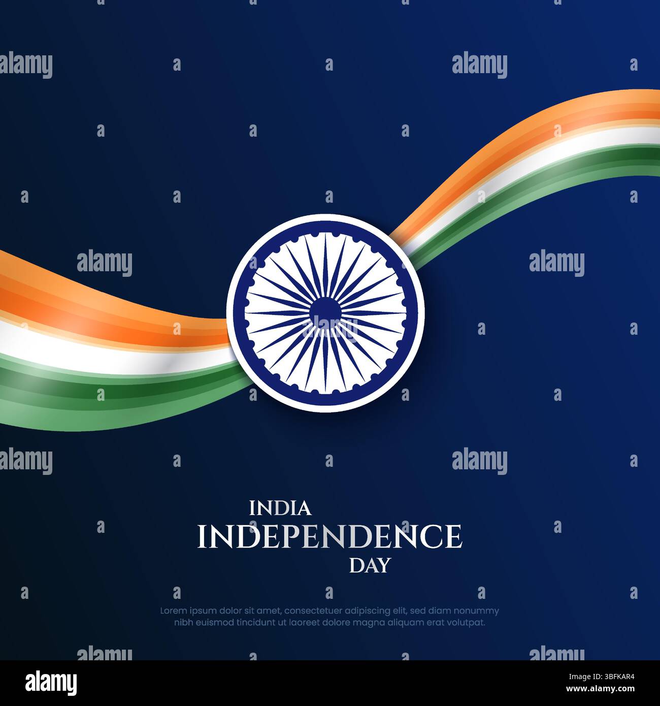 Hintergrund Indian Flagge – Dekoration Für Unabhängigkeitstag & Partys
