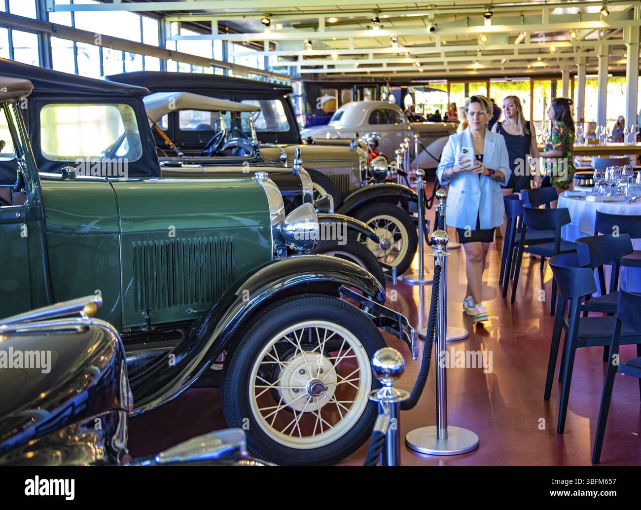 Vintage-Sammlung des Weinguts Bodegas Bouza, Montevideo, Uruguay, Südamerika Stockfoto