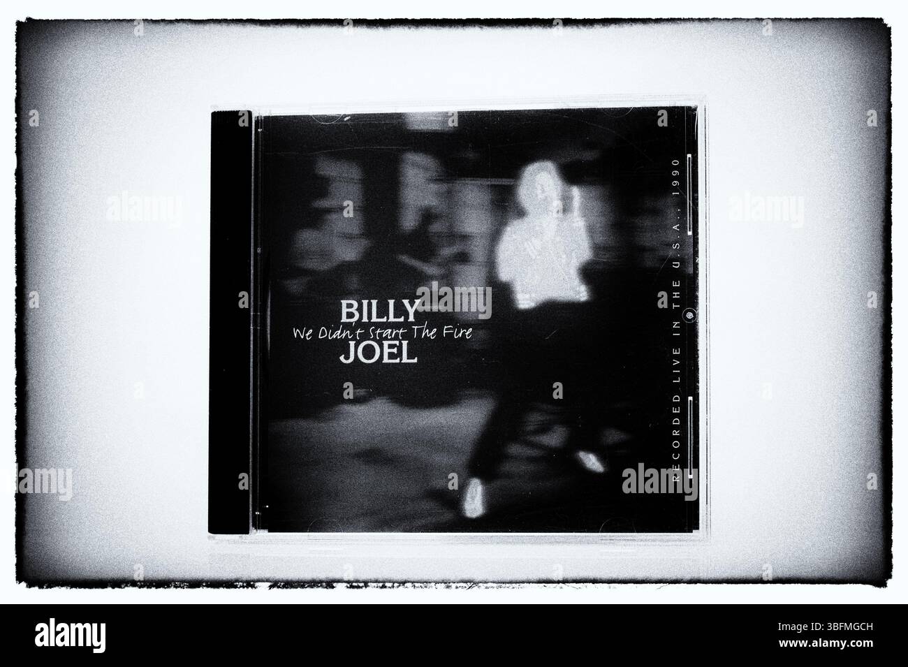 Billy Joel, hören, Musik-CD, Musik-Sound-CD-Player Stockfoto