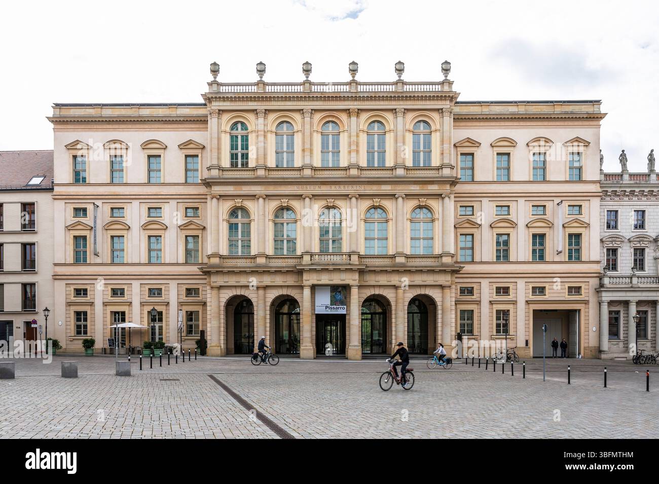 Barberini Museum am Alten Markt, Potsdam, Brandenburg, Deutschland. Museum Barberini am Alter Markt, Potsdam, Brandenburg, Deutschland. Stockfoto