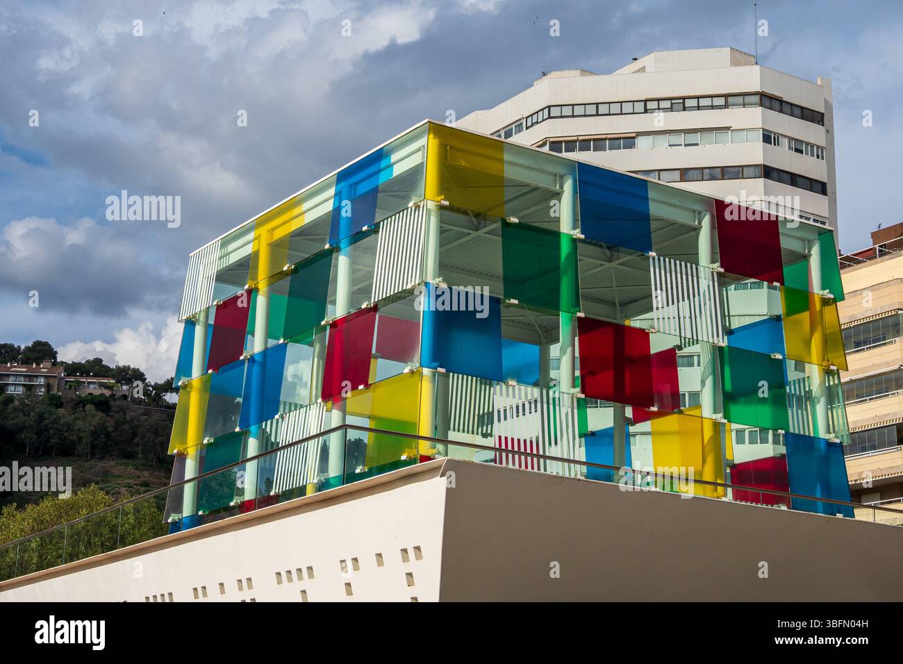 Centre Pompidou, Malaga, Andalusien, Spanien Stockfoto