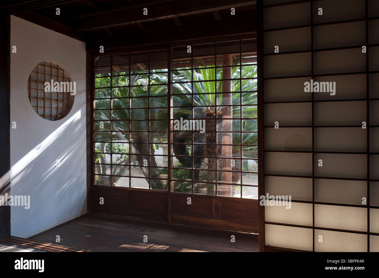 Ehemalige Residenz von Kido Takayoshi, japanischem Staatsmann, Samurai und Shishi, einem der drei großen Adligen, die die Meiji-Restauration leiteten, Hagi, Japan. Stockfoto