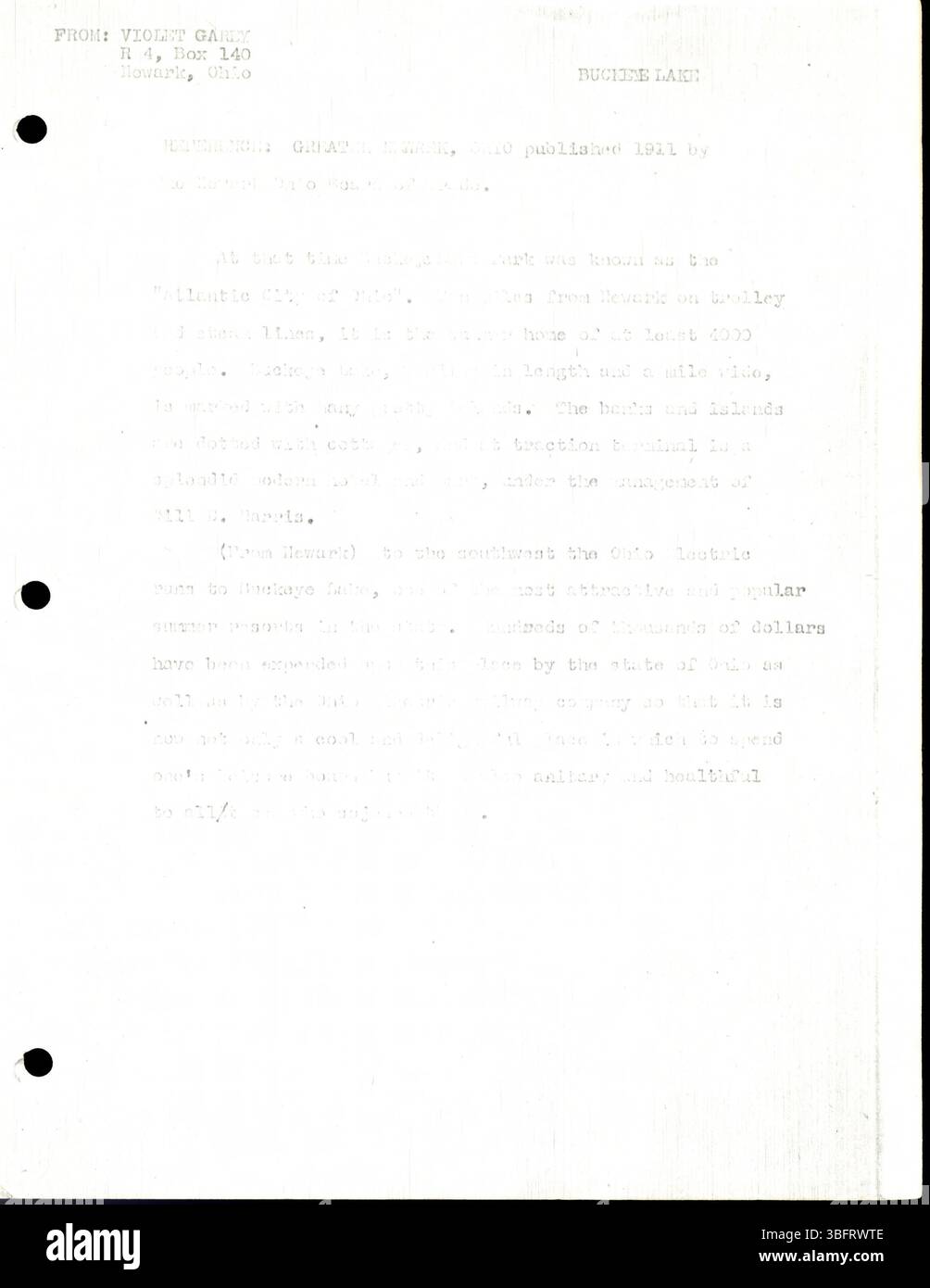 In diesem Manuskript aus dem Jahr 1965 wird die Geschichte des Buckeye Lake erforscht, wobei der Schwerpunkt auf dem Gebiet, das als Cranberry Marsh bekannt ist, und dessen Umwandlung im Laufe der Zeit liegt. Die Arbeit bietet einen detaillierten Blick auf die ökologische und historische Entwicklung des Sees. Stockfoto In diesem Manuskript aus dem Jahr 1965 wird die Geschichte des Buckeye Lake erforscht, wobei der Schwerpunkt auf dem Gebiet, das als Cranberry Marsh bekannt ist, und dessen Umwandlung im Laufe der Zeit liegt. Die Arbeit bietet einen detaillierten Blick auf die ökologische und historische Entwicklung des Sees. Stockfoto