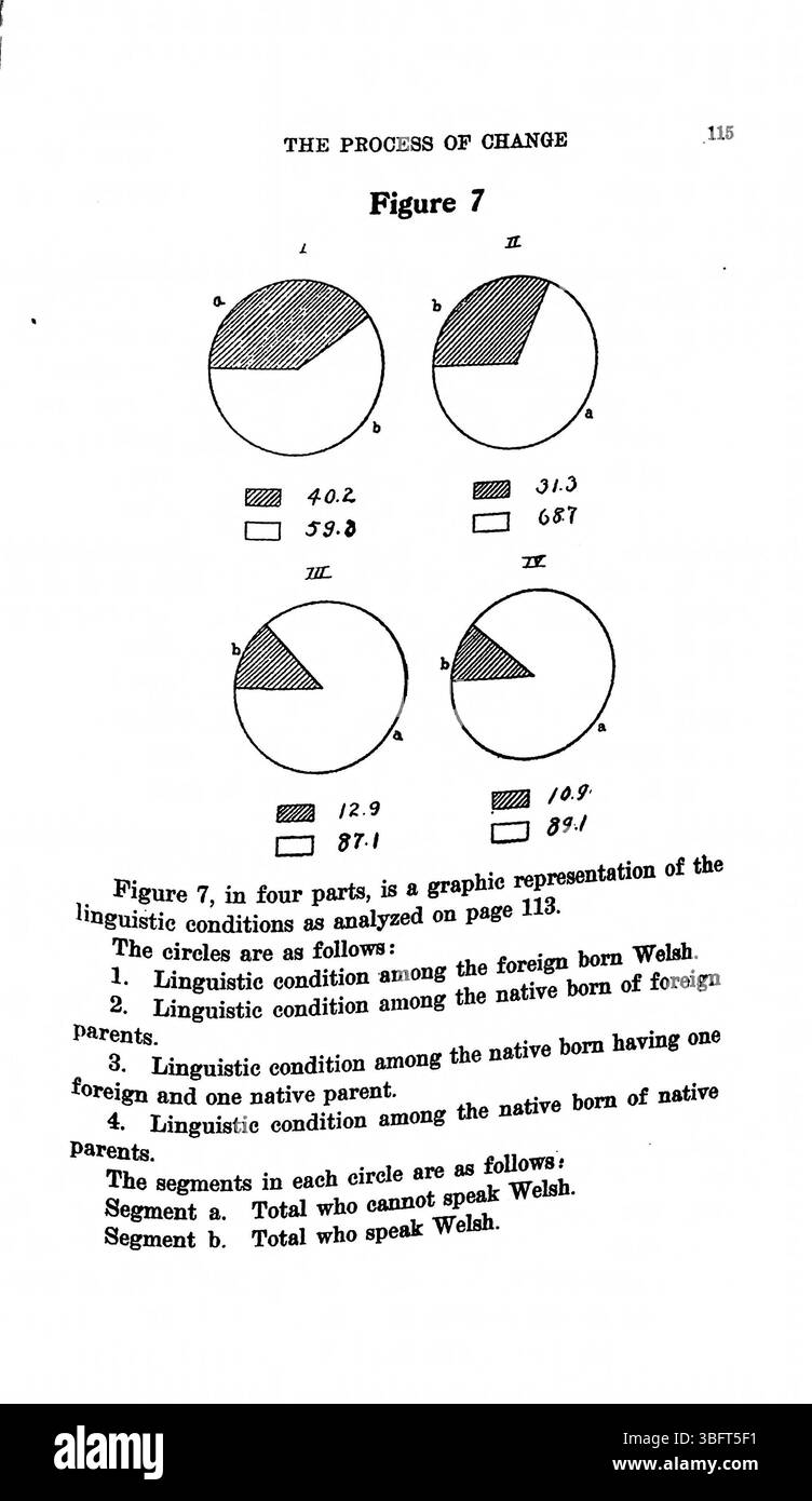 Dieser Abschnitt der Studie von Reverend Daniel Jenkins Williams aus dem Jahr 1913, „Welsh of Columbus, Ohio“, untersucht die religiöse, soziale und kulturelle Transformation der Gemeinde während ihrer Ansiedlung in der Stadt. Williams, ein ehemaliger Minister, wurde 1914 an der Ohio State University promoviert. Stockfoto Dieser Abschnitt der Studie von Reverend Daniel Jenkins Williams aus dem Jahr 1913, „Welsh of Columbus, Ohio“, untersucht die religiöse, soziale und kulturelle Transformation der Gemeinde während ihrer Ansiedlung in der Stadt. Williams, ein ehemaliger Minister, wurde 1914 an der Ohio State University promoviert. Stockfoto