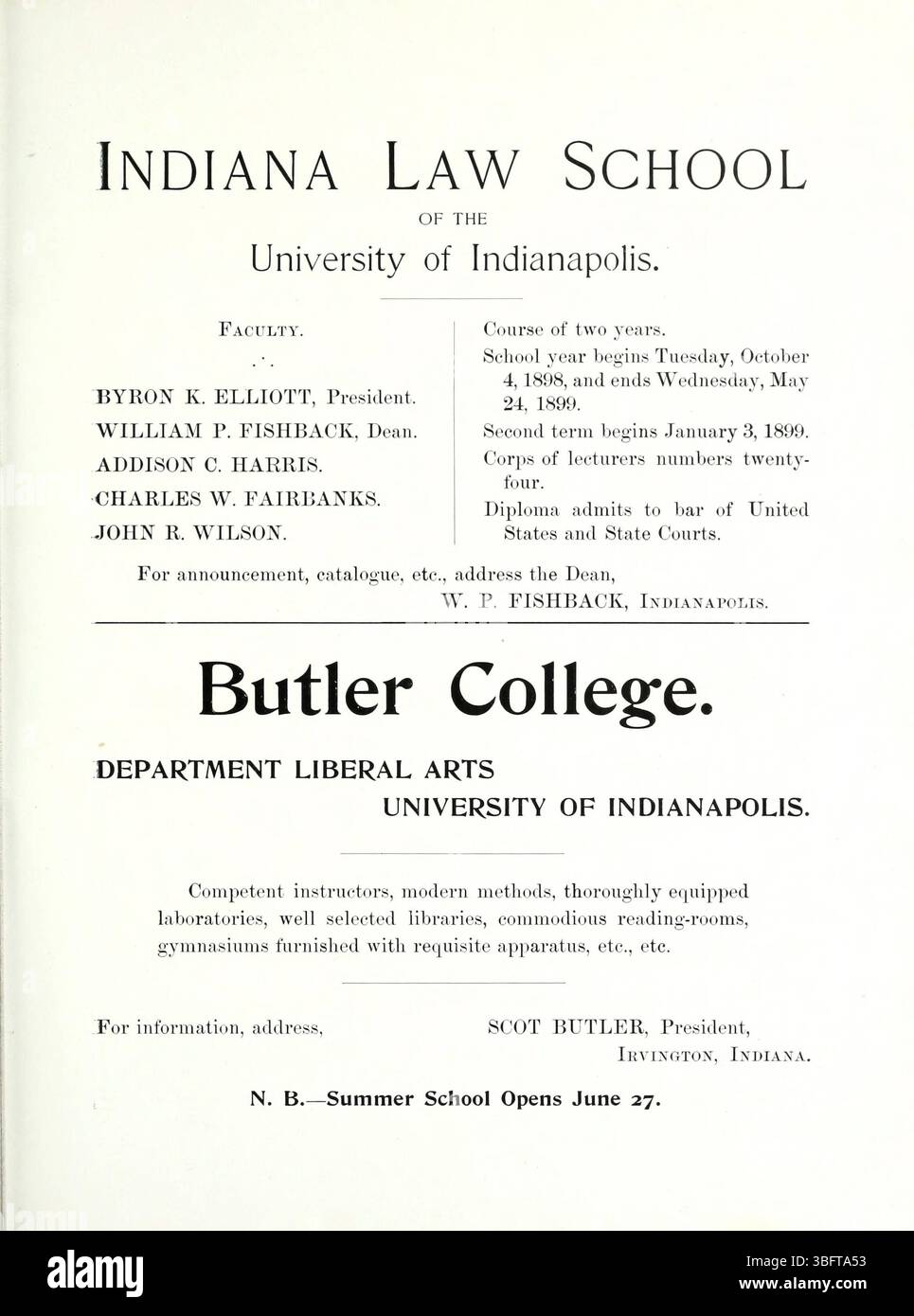 Diese Seite aus der 1898 Mai-Ausgabe von *Mind and Hand* enthält eine Publikation aus Band 4, Nummer 1. Der Inhalt spiegelt pädagogische und intellektuelle Themen der Zeit wider. Stockfoto