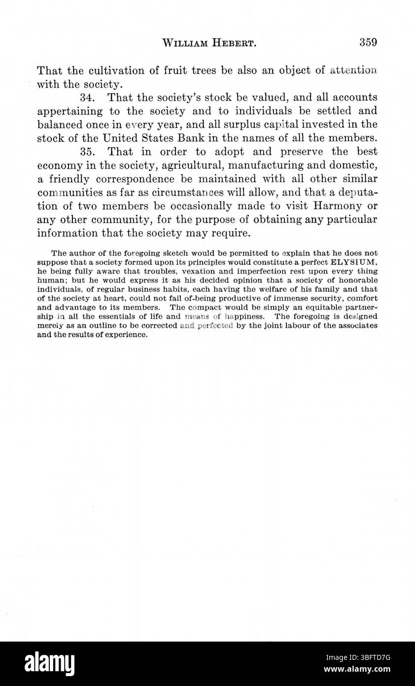 Dieses 1916 veröffentlichte Werk präsentiert Reiseberichte über Indiana aus dem frühen 19. Jahrhundert. Darunter sind Schriften von Thomas Hutchins, George Imlay, C.F. Volney und anderen, die die Region zwischen 1778 und 1817 erforschten, mit Beschreibungen der Geographie, des Klimas und der Erfahrungen der Siedler. Diese Arbeiten dokumentieren die Wahrnehmung der amerikanischen Grenze und ihre Rolle bei der westlichen Expansion. Stockfoto