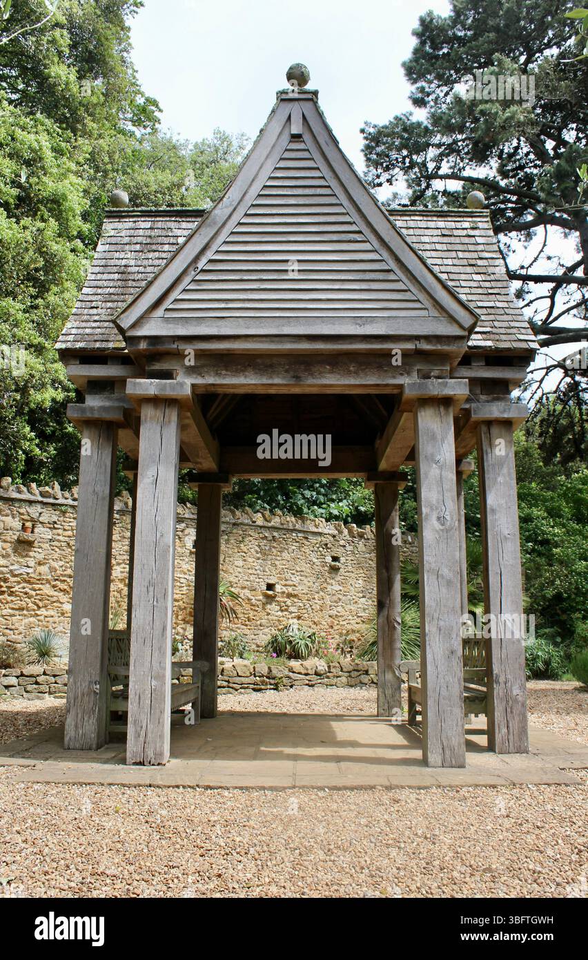 Abbotsbury Subtropische Gärten - The Oak Pavilion - 2025 Stockfoto