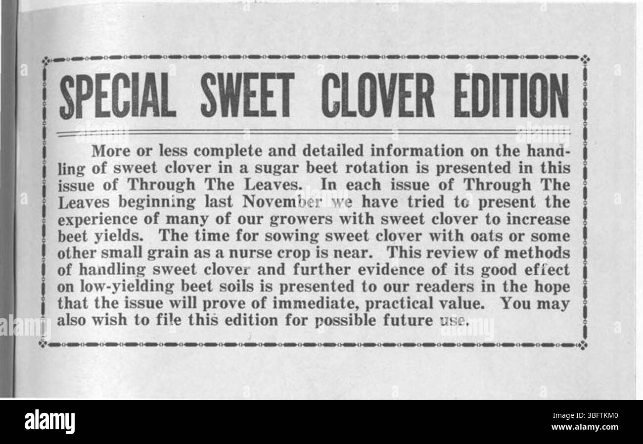 Seite 98 präsentiert literarisches Material aus dem Band 1926, das sich an den Ton und das Thema früherer Beiträge orientiert. Stockfoto