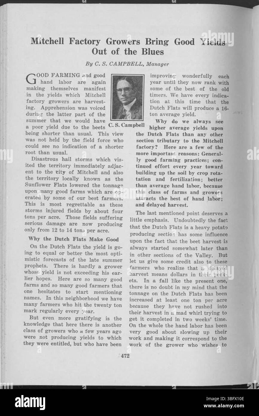 Dieser Abschnitt von „durch die Blätter“ (1927) konzentriert sich weiterhin auf die Pflanzenvielfalt und die Gesundheit der Ökosysteme, wobei der Schwerpunkt auf die Bedeutung der Erhaltung natürlicher Lebensräume gelegt wird. Der Probanden-Index bietet weitere Hinweise für eine eingehende Untersuchung. Stockfoto