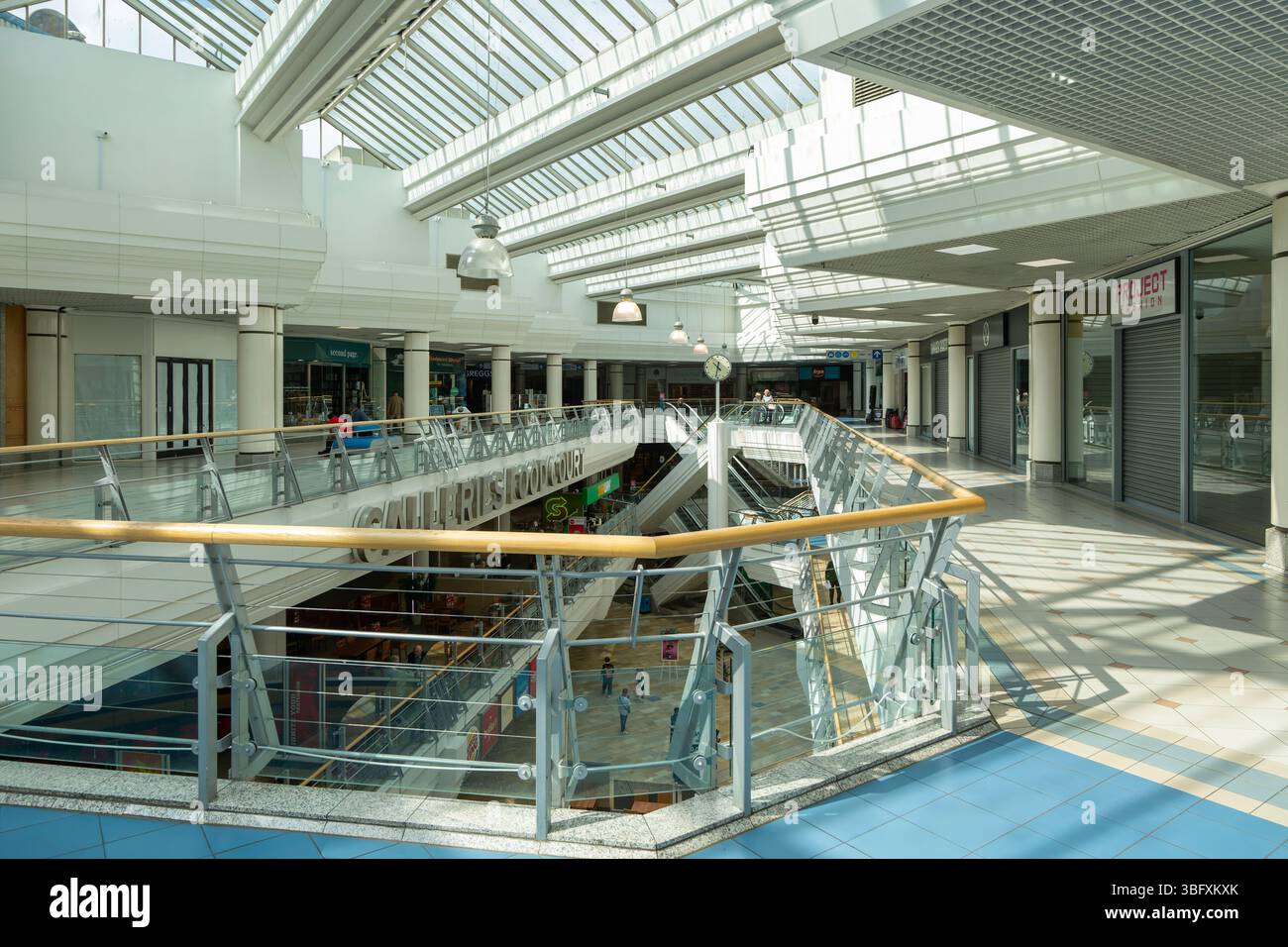 Inneres des Galleries Shopping Centre, Broadmead, Stadtzentrum von Bristol, England, Großbritannien Stockfoto