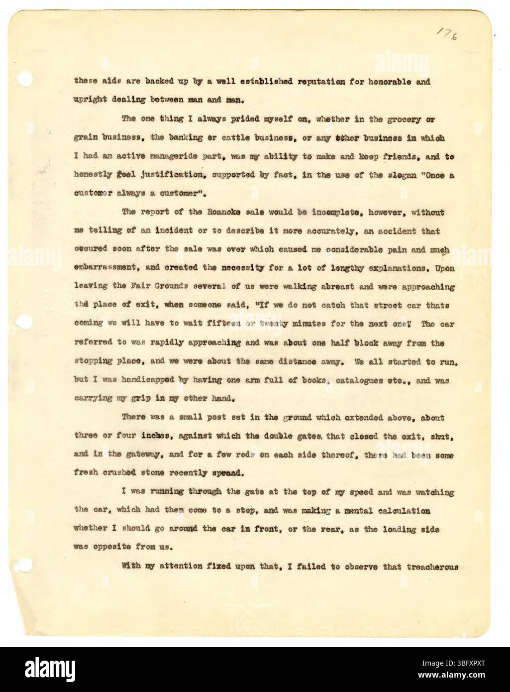 Diese Version der Memoiren von Warren T. McCray enthält Überlegungen über seine Kindheit, seine Karriere in der Landwirtschaft und Politik, seine Gouverneurschaft und seine rechtlichen Probleme. Es enthält auch Gerichtsakten im Zusammenhang mit Postbetrug und Einzelheiten zu seiner Haftstrafe. Stockfoto