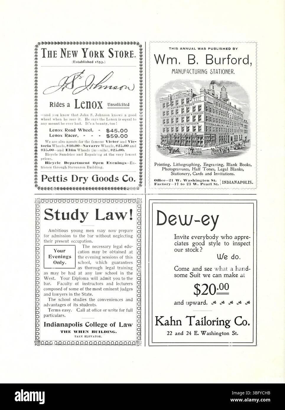 Die 1898 Mai-Ausgabe von *Mind and Hand*, Band 4, Nummer 1, enthält eine Seite aus der Zeitschrift, die die intellektuellen und pädagogischen Themen der Publikation fortsetzt. Stockfoto