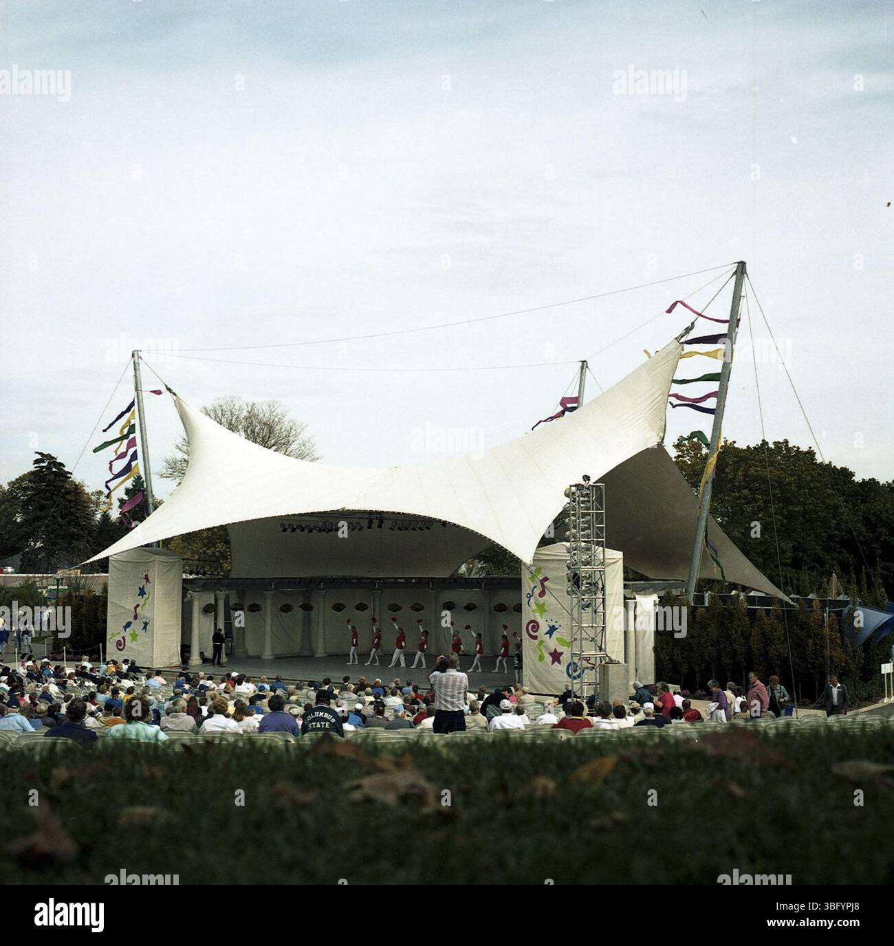 Ameriflora '92, eine internationale Gartenbauausstellung im Franklin Park, Ohio, zeigte vom 20. April bis 12. Oktober 1992 die globale Pflanzenvielfalt. Stockfoto