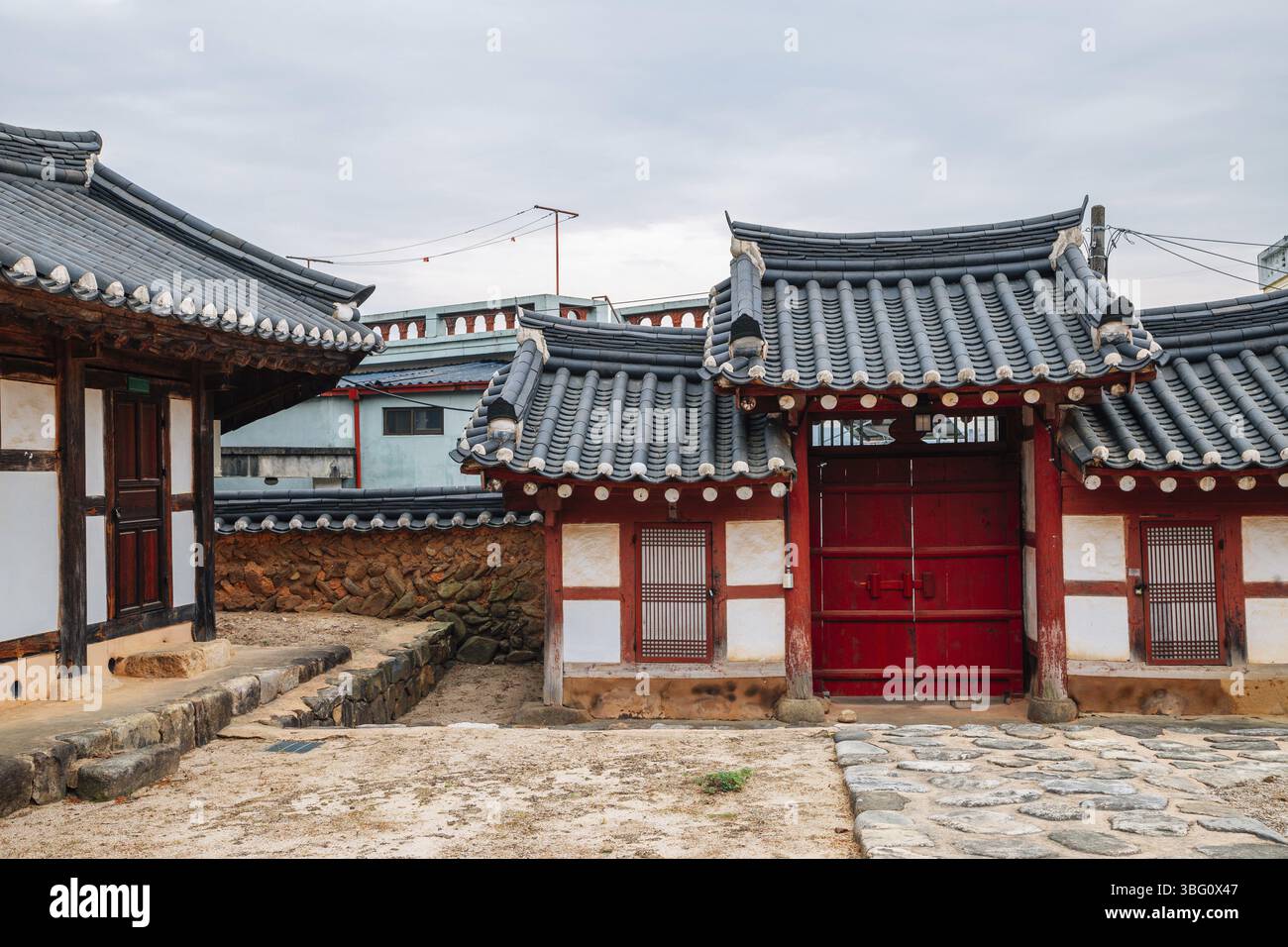 Suncheon Hyanggyo Konfuzianische Schule in Suncheon, Korea Stockfoto