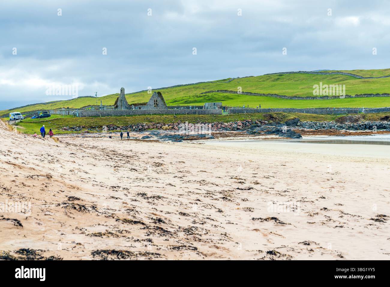 Balnakeil Bay, Schottland, Großbritannien, Highlands, Britische Inseln, Großbritannien, Großbritannien, Highland, Sutherland Stockfoto
