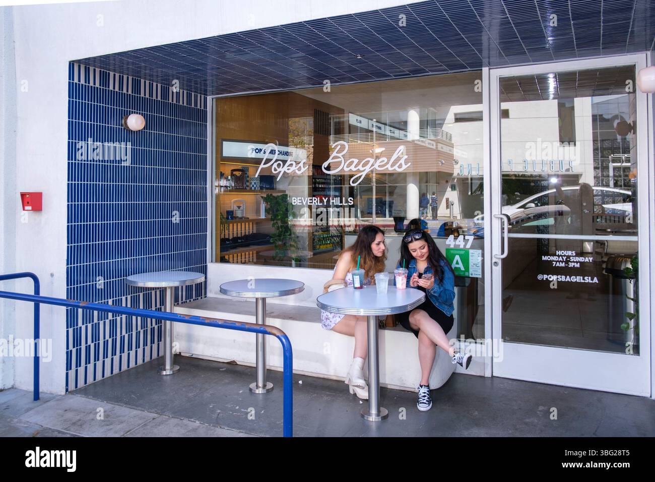 Beverly Hills, Los Angeles, California, Vereinigte Staaten von Amerika Stockfoto